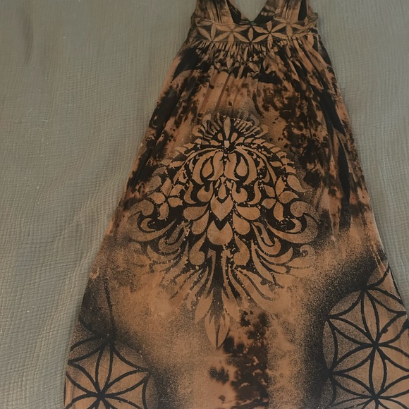 J. Crew Black and Tan Patterned Dress - Picture 4 of 5